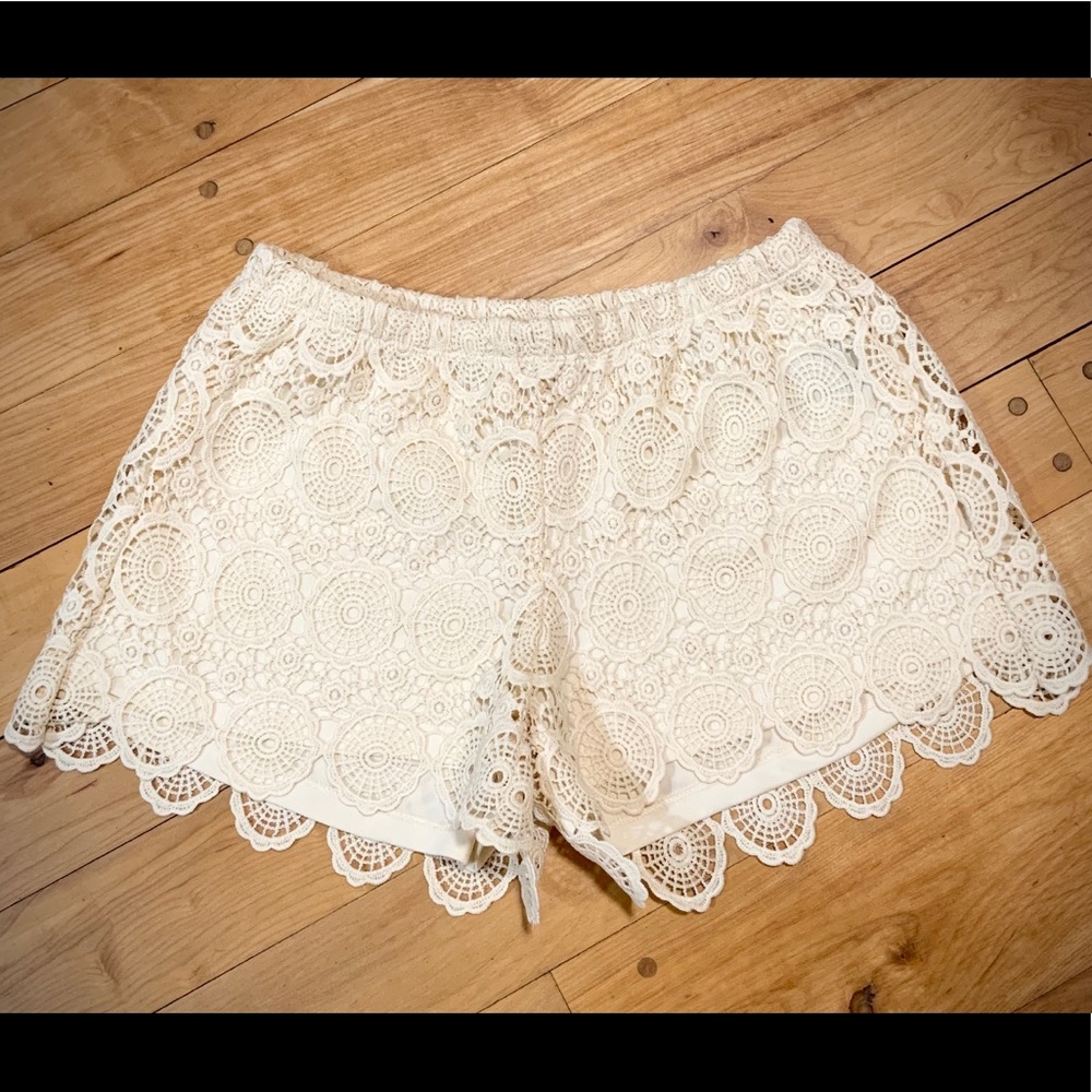 HeartSoul-lace shorts